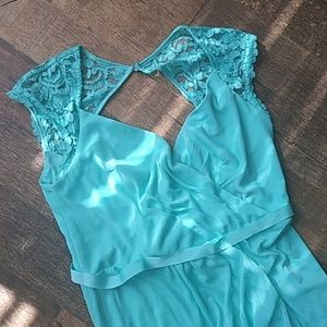 Teal/Turqoise GOWN